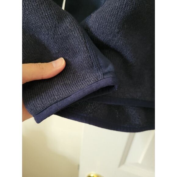 Patagonia M's Performance Better Sweater® 1/4-Zip S Navy $119 - Picture 5 of 8